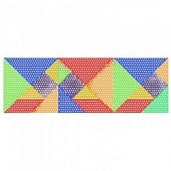 Настенная панель Треугольник (h 1000 мм)