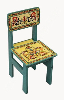 Стул детский Ракульская роспись
