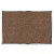 Коврик входной ворсовый влаго-грязезащитный LAIMA, 120х150 см, ребристый, толщина 7 мм, коричневый, 602876
