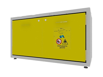 Шкаф для хранения химических реактивов огнеупорный ЛВЖ-1100