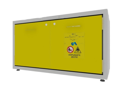 Шкаф для хранения химических реактивов огнеупорный ЛВЖ-1100