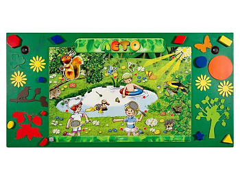 Игровая интерактивная Панель детская Лето