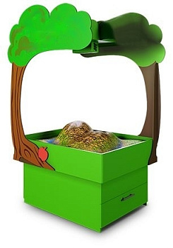 Интерактивная песочница Полянка