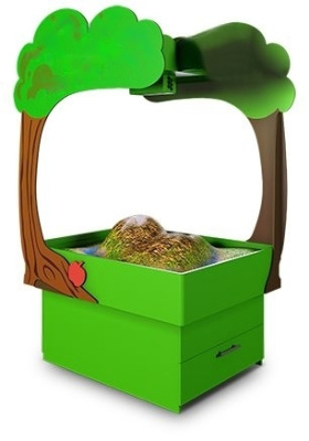 Интерактивная песочница Полянка