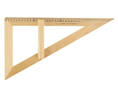 Угольник для школьной доски