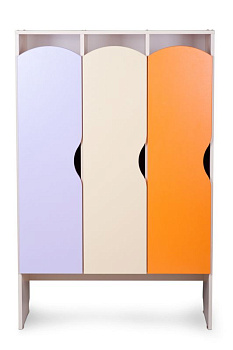 Шкафчик детский трехсекционный