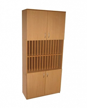 Шкаф с полками для журналов и пособий