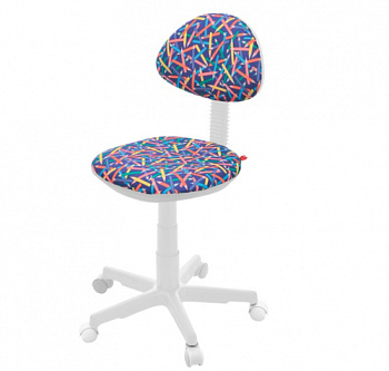 Кресло компьютерное детское Логика, 525x790x795-935 мм