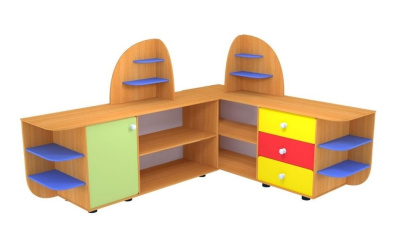 Уголок природы детский 1700х400х1020 мм