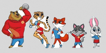 Композиция уличных фигур Талисманы