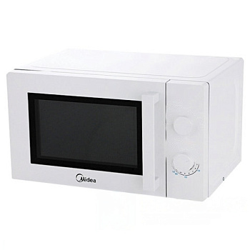 Микроволновая печь MIDEA MM720CY6-W объем 20 л, мощность 700 Вт, механическое управление, белая