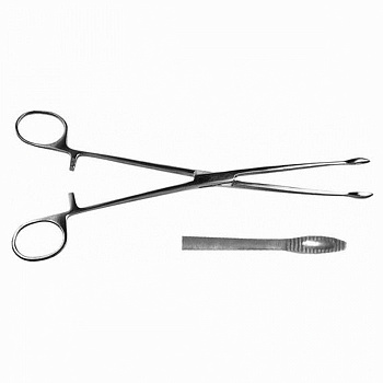 Корнцанг прямой, 230 мм