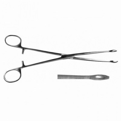 Корнцанг прямой, 230 мм