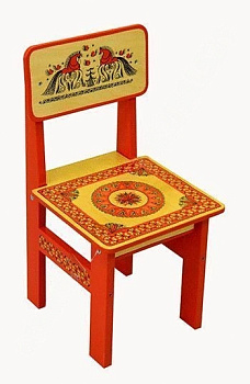 Стул детский Мезенская роспись