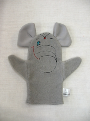 Кукла-рукавичка Слоник