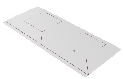 Листы с разметкой города