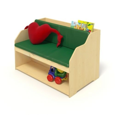 Диван детский с полками, 1000х640х720 мм