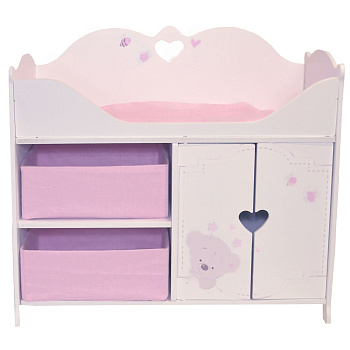 Кроватка-шкаф для кукол серия  Рони Мини, стиль 1