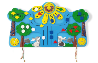 Бизиборд Счет Фигуры Цвета