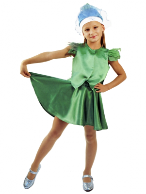 Детский карнавальный костюм для девочки Колокольчик (рост от 104 до 116 см)