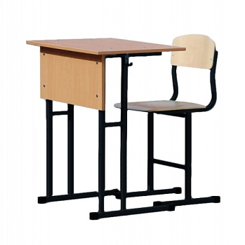 Комплект ученической мебели одноместный Бюджет, нерегулируемый