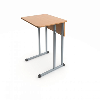 Стол ученический Стандарт 1-местный (ЛДСП) закр.