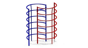 Спираль вертикальная, h 1830 мм