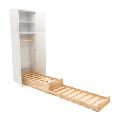 Шкаф-кровать детская выдвижная на два спальных места