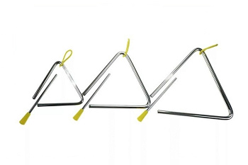 Набор Музыкальные треугольники, 3 штуки разных размеров