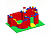 Готовое решение конструктор большой Замок-3, 120х233х158 см