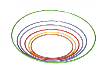 Обруч большой алюминиевый