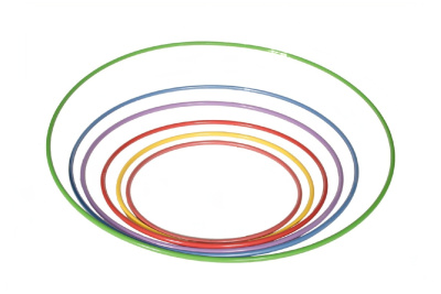 Обруч большой алюминиевый