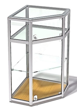 Витрина демонстрационная ПДА-01/05у (аквариум), серия еврошоп