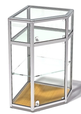 Витрина демонстрационная ПДА-01/05у (аквариум), серия еврошоп