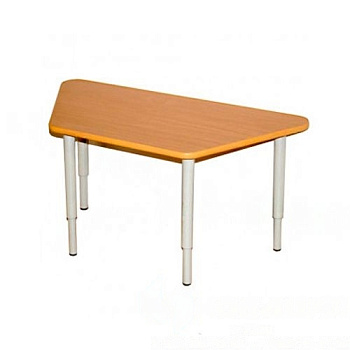 Стол детский регулируемый ТРАПЕЦИЯ ЛДСП 1100х550х400-580 мм (0-3 р. гр.)