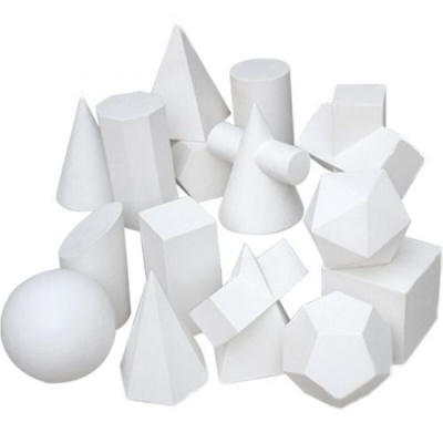 Комплект гипсовых моделей геометрических тел