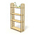 Стеллаж для зонирования высокий, 750х300х1480 мм