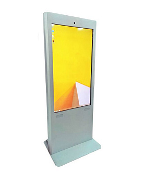 Информационный терминал со встроенной индукционной системой, с ПО для инвалидов