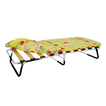 Кровать детская раскладная с матрасом Марфа-М1, 1500х610х300 мм