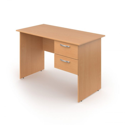 Стол учителя с подвесной тумбой 2 ящика