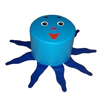 Игровая мягкая мебель для детей Пуф Осьминожек