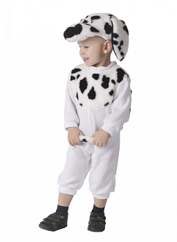 Детский карнавальный костюм Далматинец (рост от 98 до 110 см)