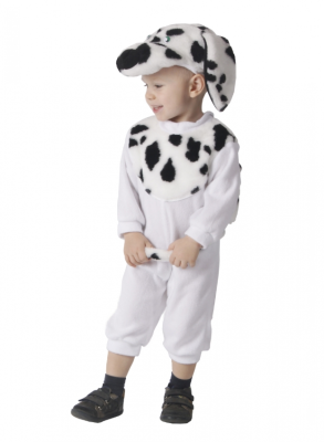 Детский карнавальный костюм Далматинец (рост от 98 до 110 см)