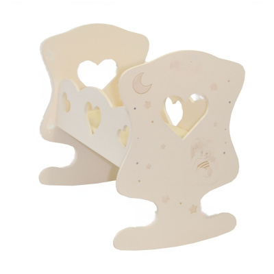 Кроватка-люлька серии "Лаки", цвет Бежевый Мини