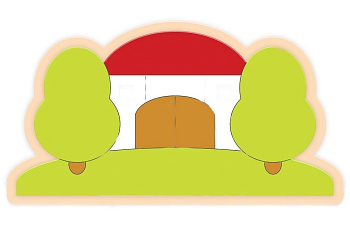 Настенная декорация Домик с аркой