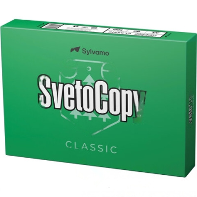 Бумага офисная БОЛЬШОГО ФОРМАТА (297х420), А3, 80 г/м2, 500 л., марка С, SVETOCOPY CLASSIC, 146% (CIE)