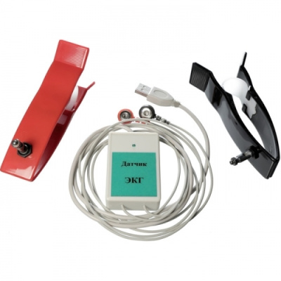 Цифровой USB-датчик для регистрации электрокардиограммы (ЭКГ)