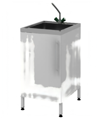 Мойка лабораторная металлическая