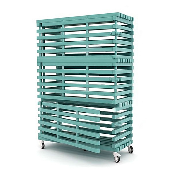 Стеллаж для бассейна 3-секционный закрывающийся