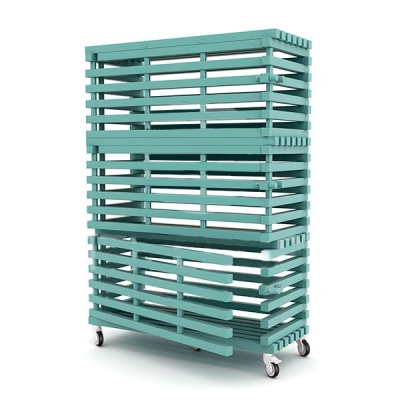 Стеллаж для бассейна 3-секционный закрывающийся